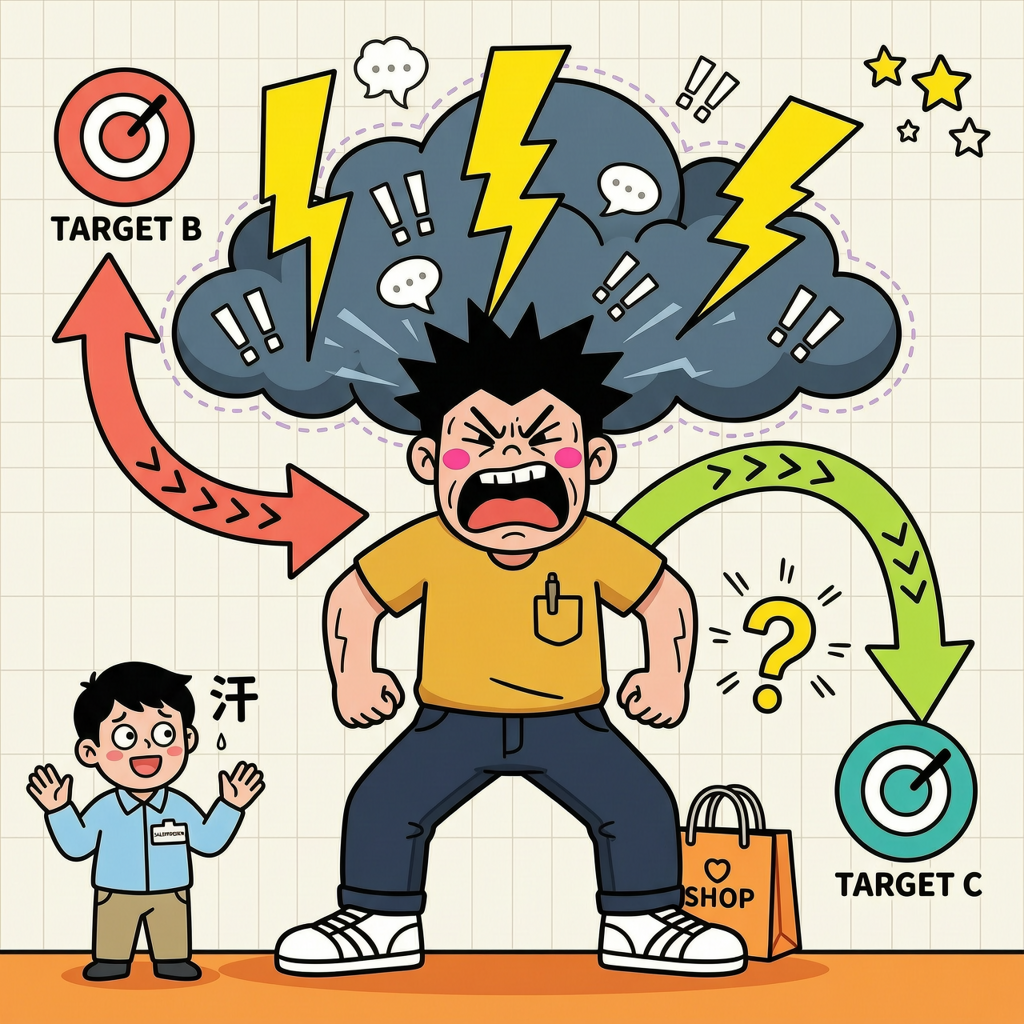 因第三方问题迁怒